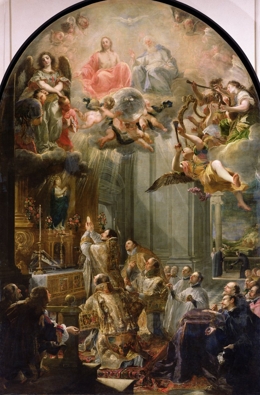 Messe for Trinitarernes Orden, 1666 af Juan Carreño de Miranda