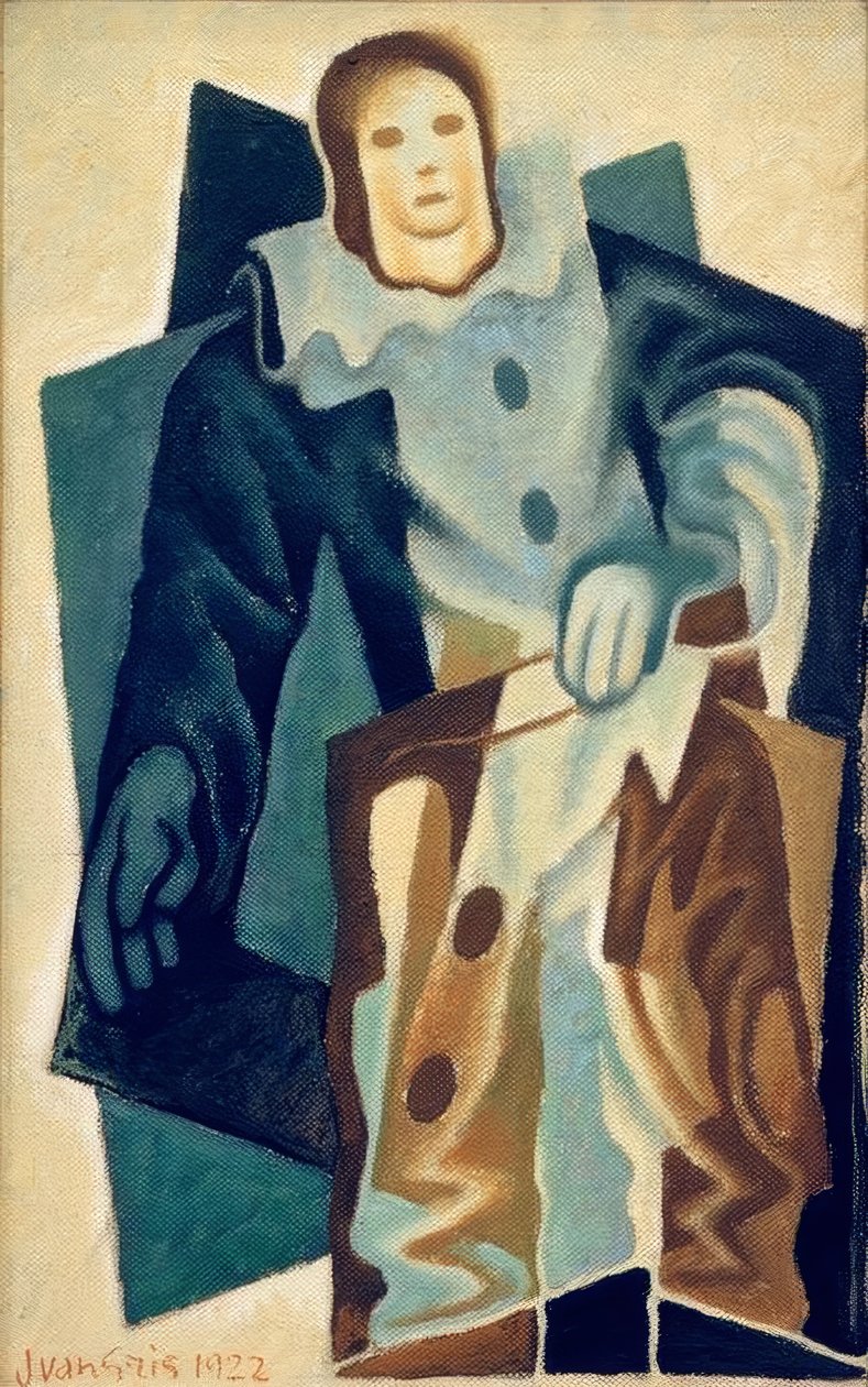 Pierrot af Juan Gris