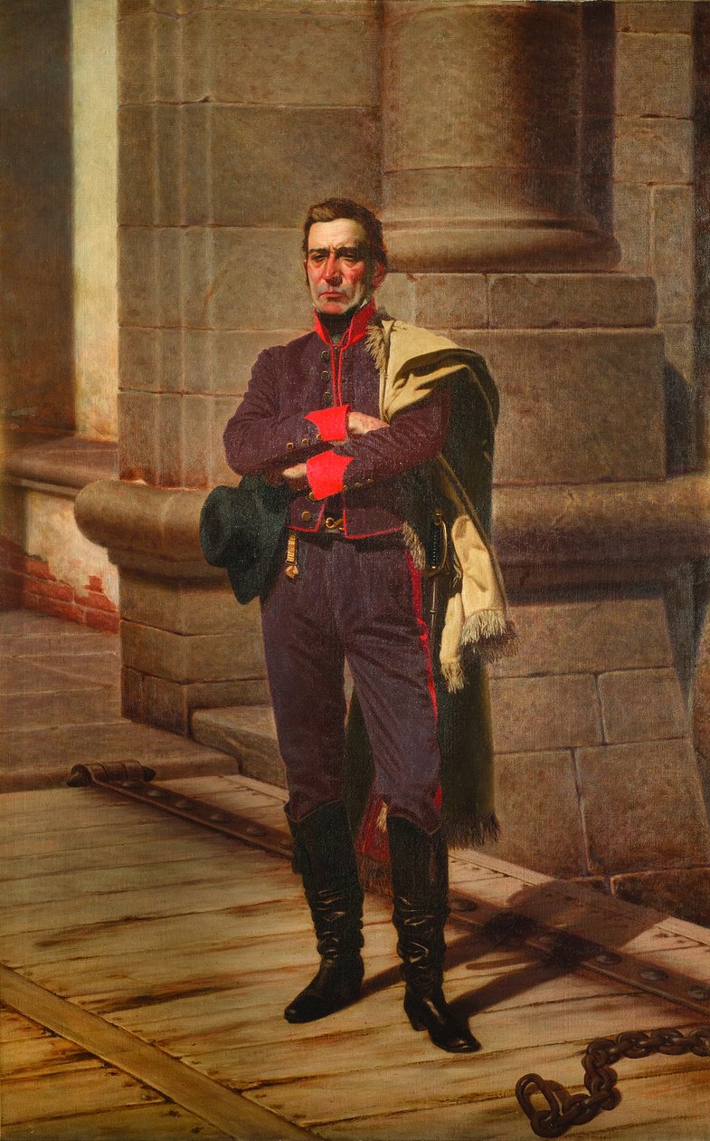 Artigas i citadellet af Juan Manuel Blanes