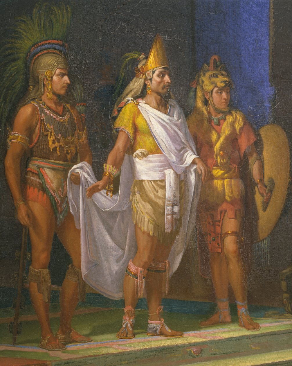 Kejser Montezuma II (ca. 1470-1520) af Juan Ortega