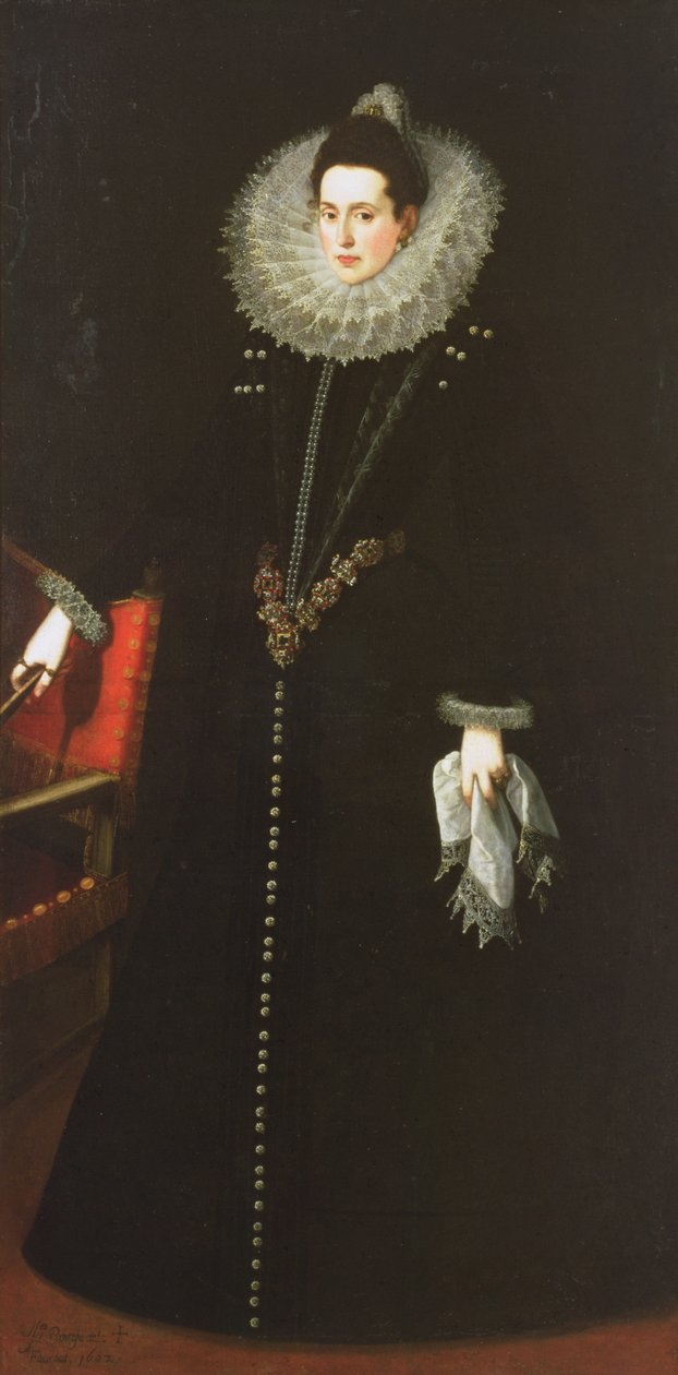 Catalina de la Cerda, hertuginde af Lerma, 1602 af Juan Pantoja de la Cruz
