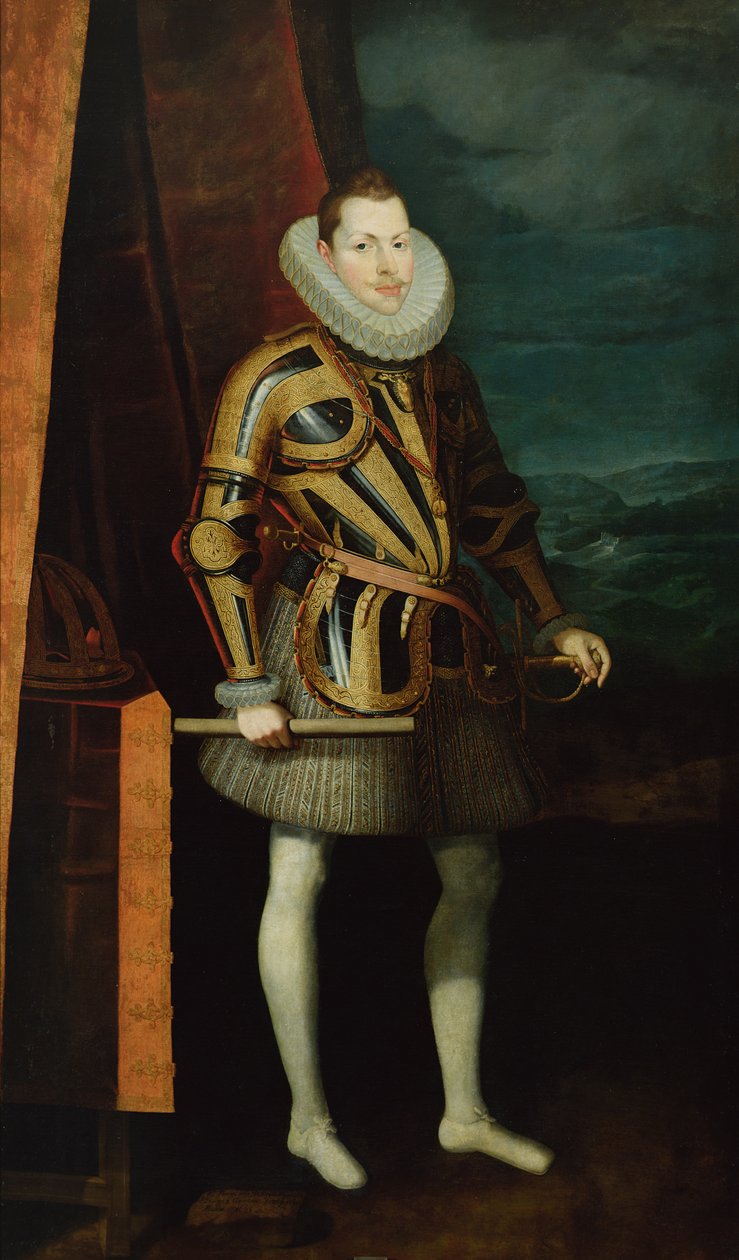 Filip III (1578-1621), konge af Spanien, 1606 af Juan Pantoja de la Cruz