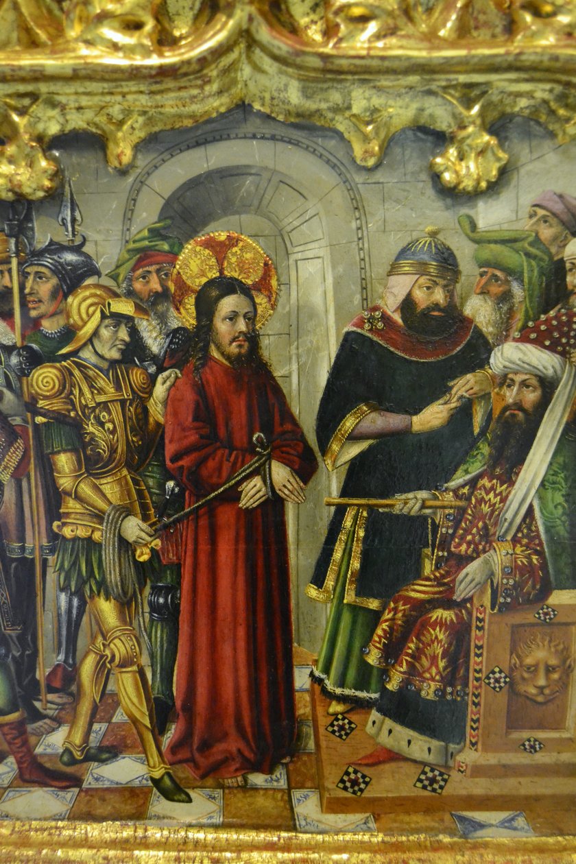 Kristus og Pontius Pilatus af Juan Rexach