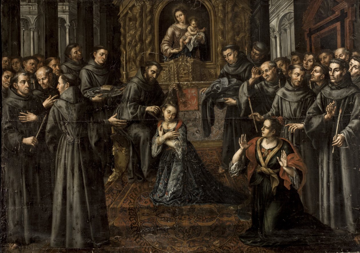 Erhvervet Saint Clare of Assisi af Juan Ruiz Soriano