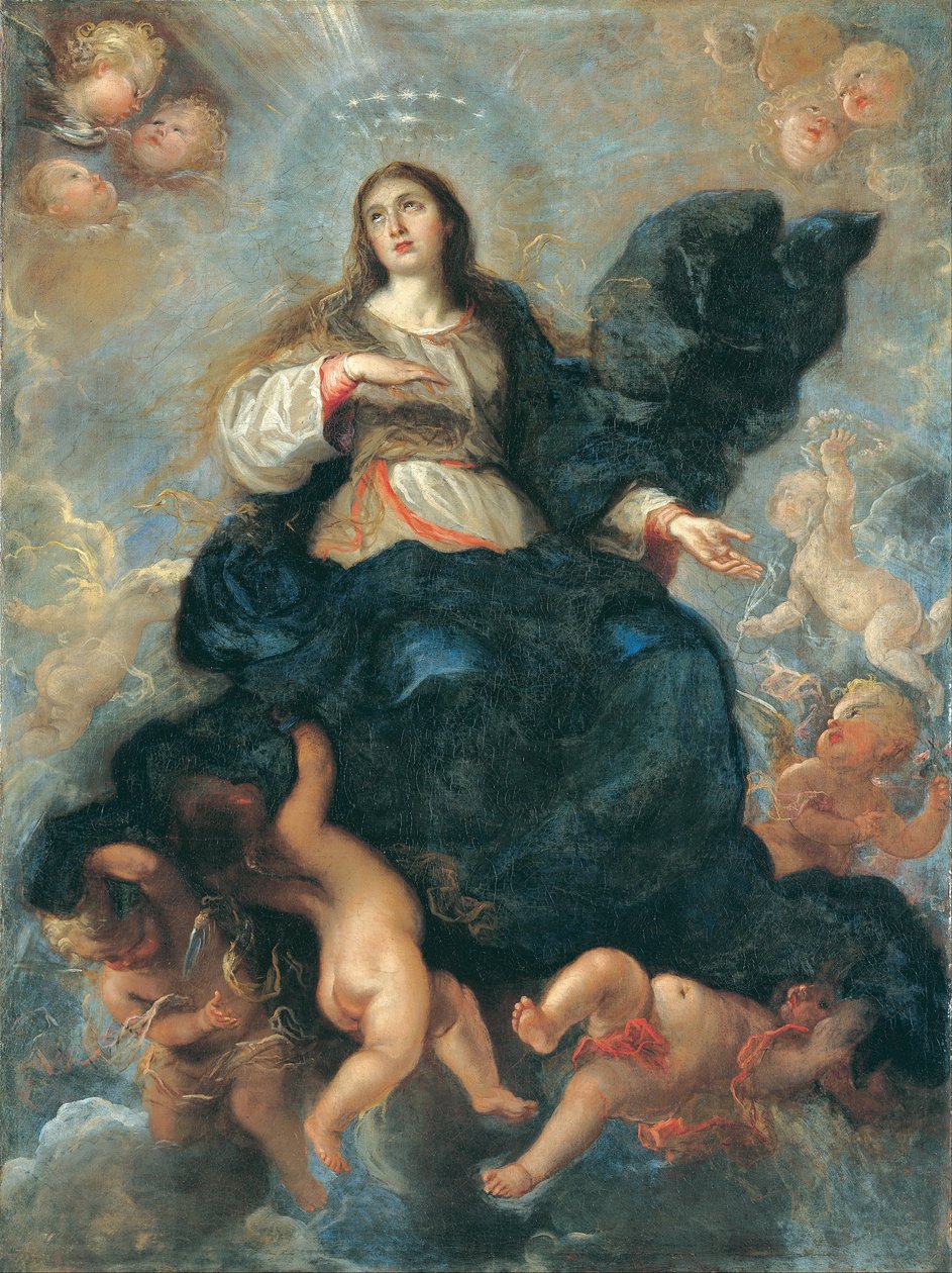 Jomfru Marias himmelfart af Juan Carreño de Miranda