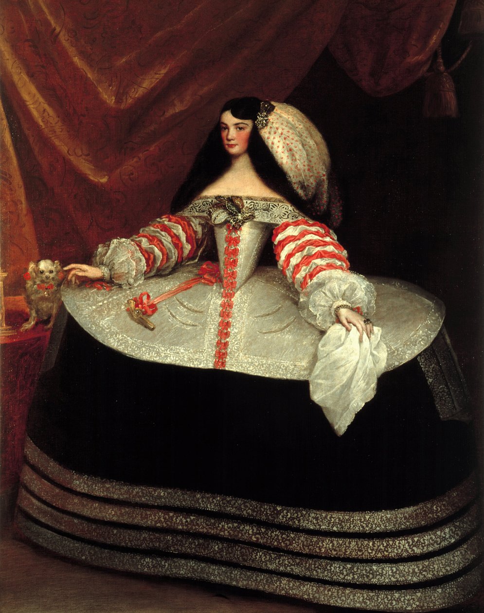 Inés de Zúñiga, grevinde af Monterrey, 1660-1670 af Juan Carreño de Miranda