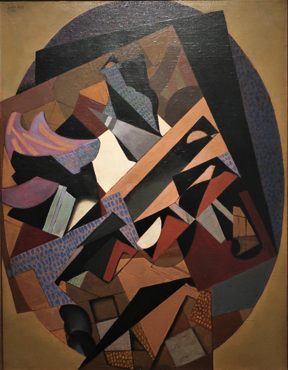 1915 Juan Gris Stilleben af Juan Gris