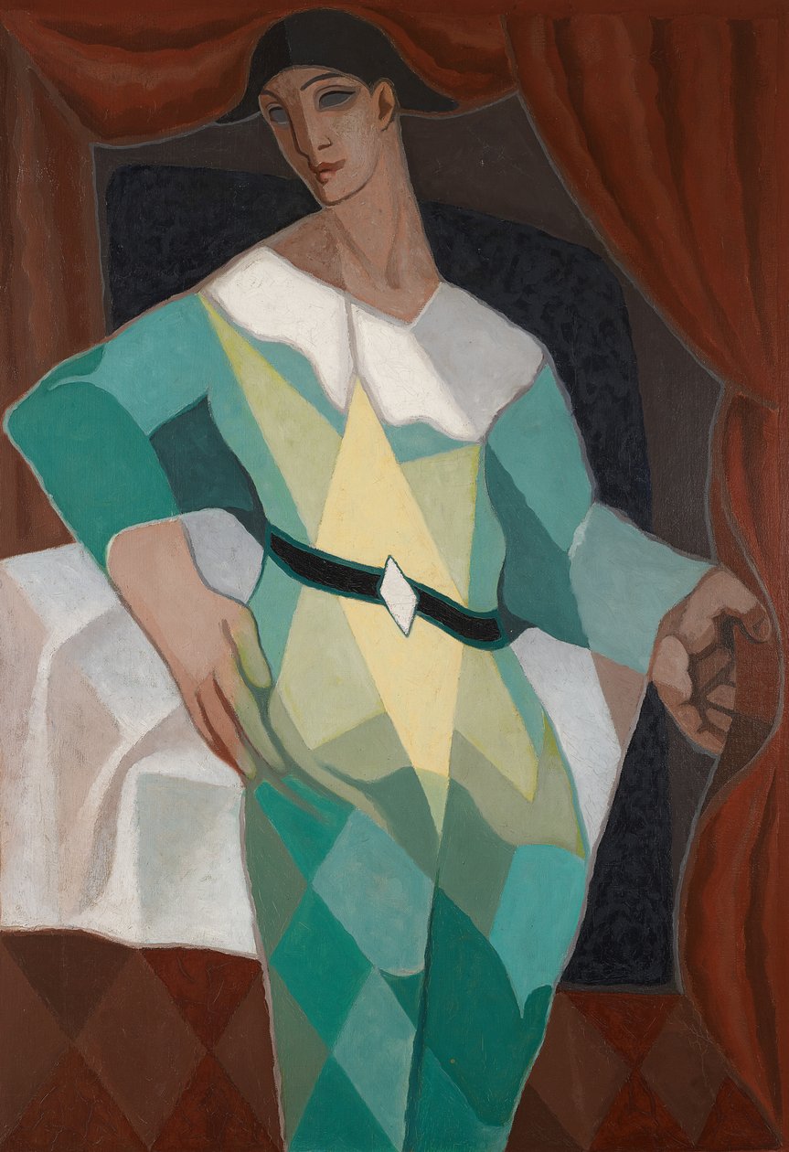 Harlekin af Juan Gris