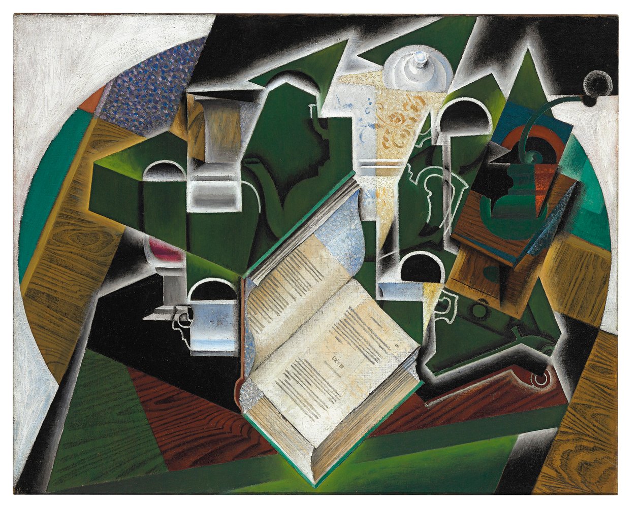 Bog, Pibe og Briller af Juan Gris