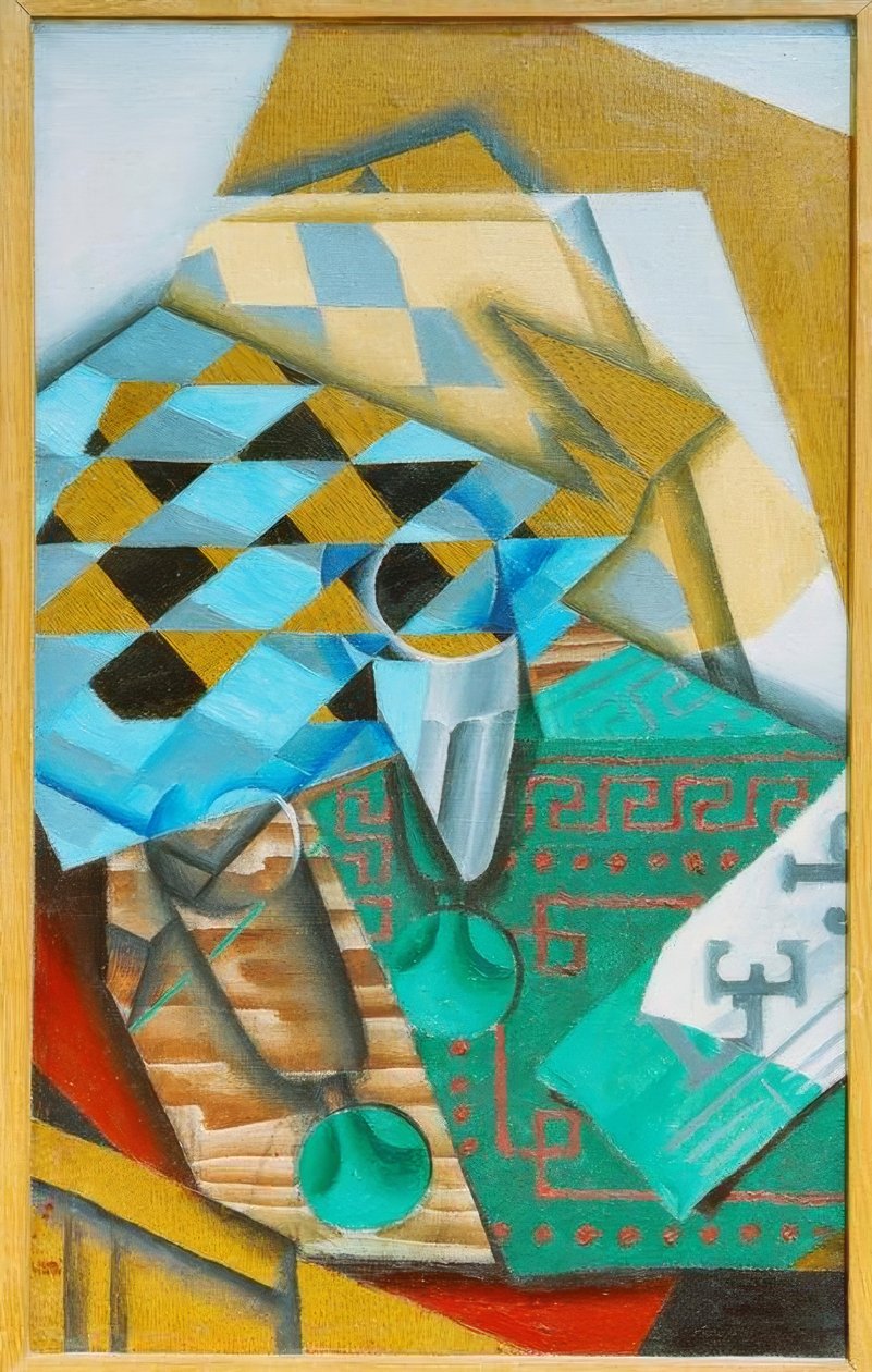 Skakbrættet af Juan Gris