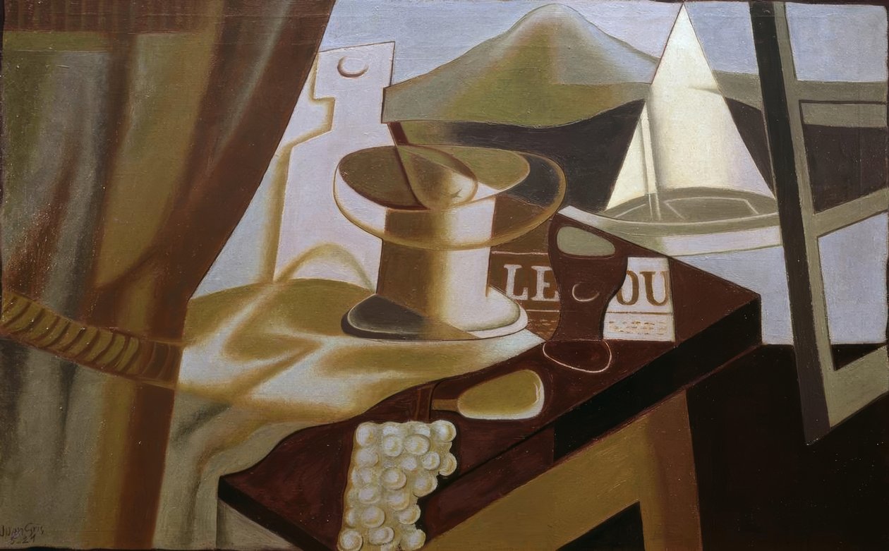Foran bugten eller bugten af Juan Gris
