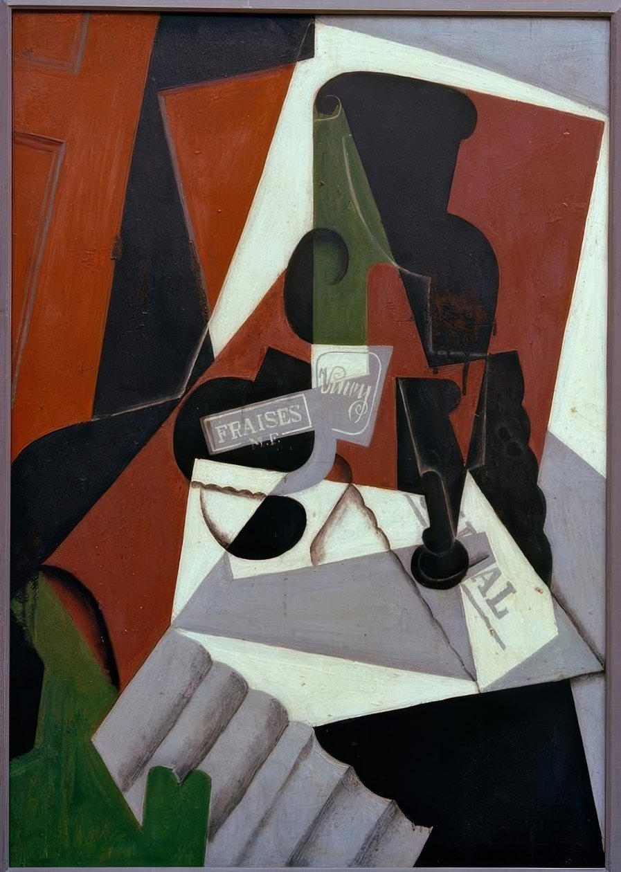 jordbærsyltetøj af Juan Gris