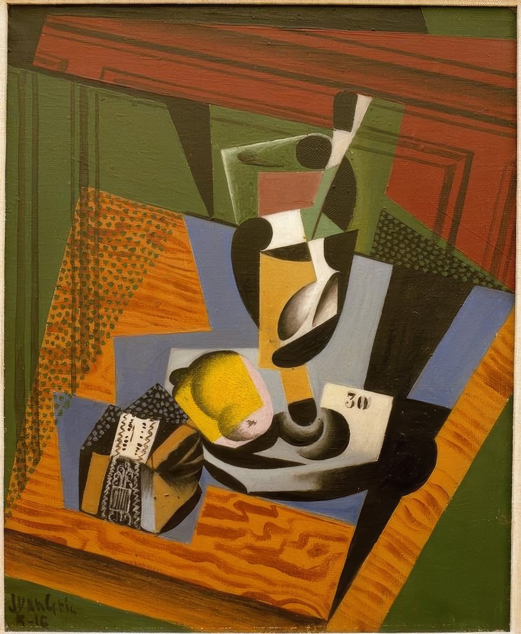 Tobakspakken af Juan Gris