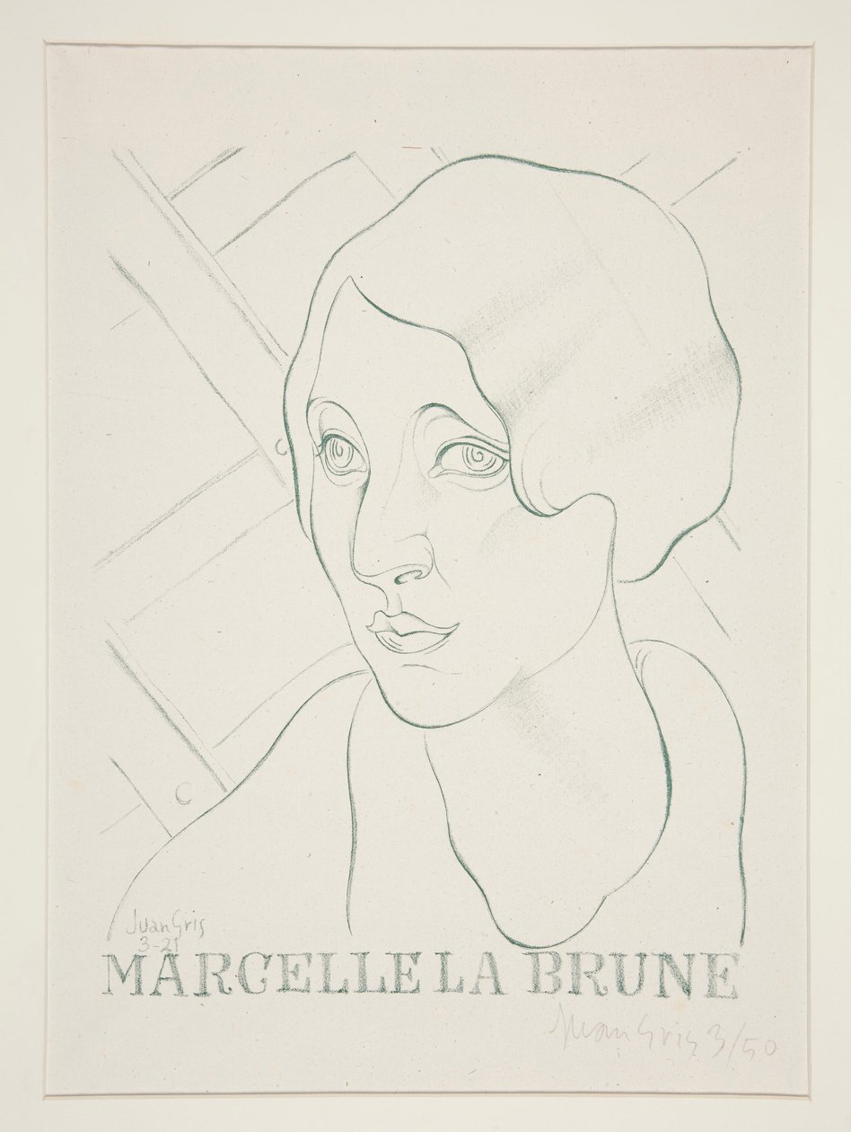 Marcelle den brune af Juan Gris