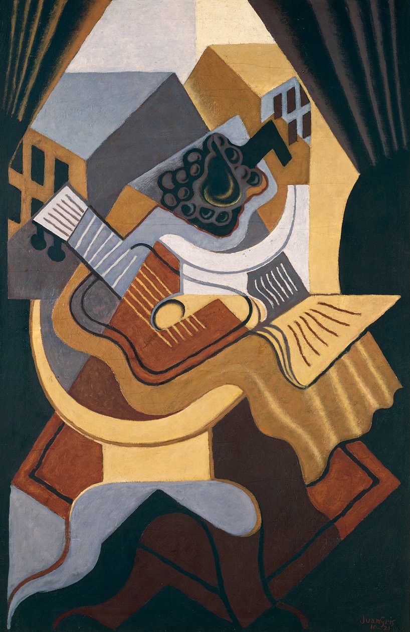 Bord foran et vindue af Juan Gris