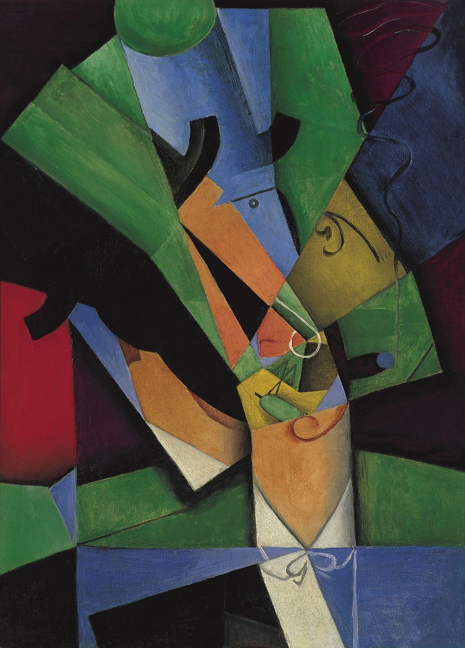 Rygeren Frank Haviland, 1913 af Juan Gris