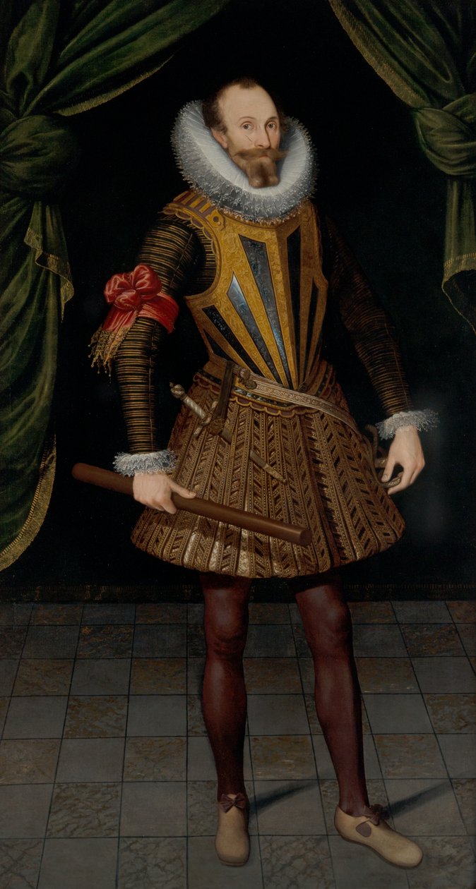 Don Pedro Enriquez De Avecedo, greve af Fuentes (1535-1610) af Juan Pantoja de la Cruz