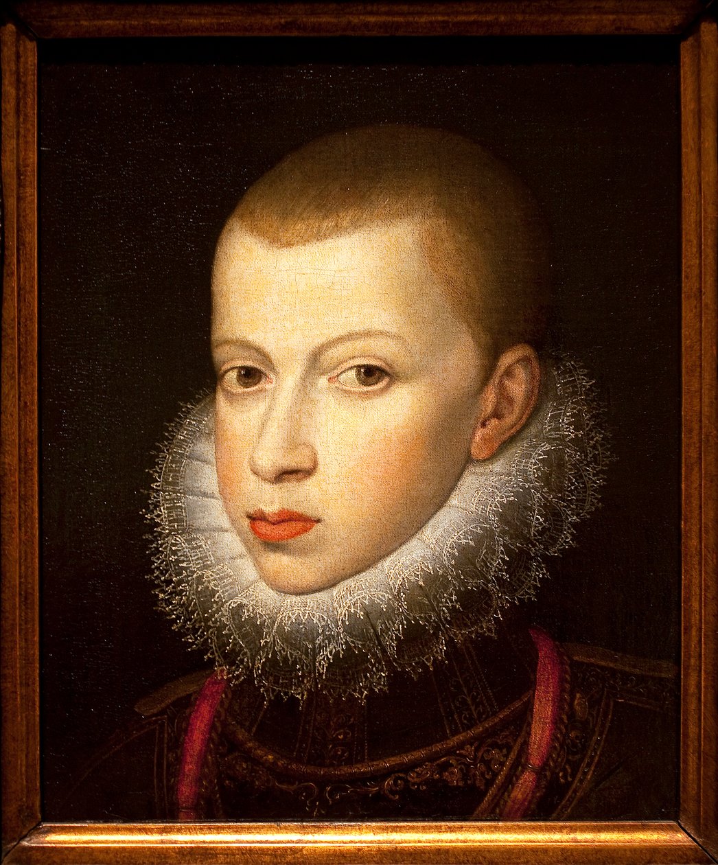 Portræt af Prins Philip III (Felip III af Castella, kendt som den fromme af Juan Pantoja de la Cruz