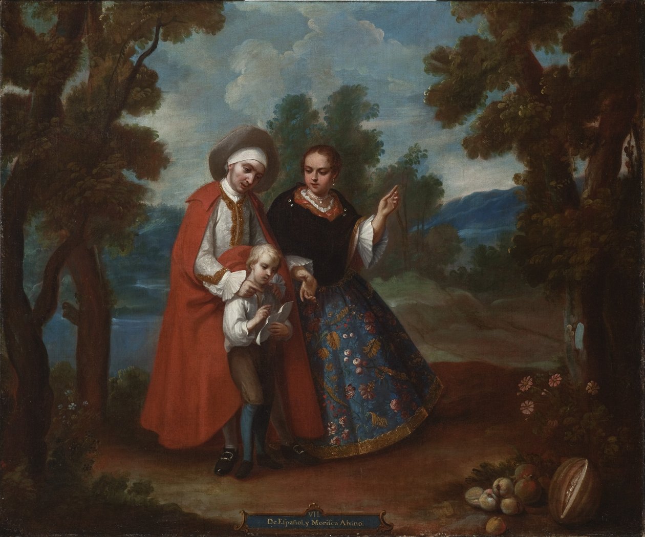 VII. Fra Spanien og Morsica, Albino (VII. Fra Spanien og Morsica, Albino), ca.1760 af Juan Patricio Morlete Ruiz