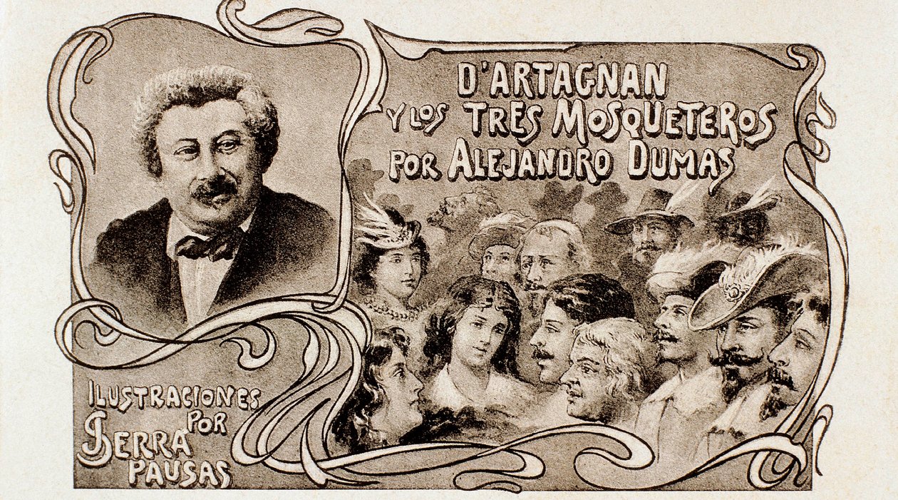 Omslag til Alexandre Dumas
