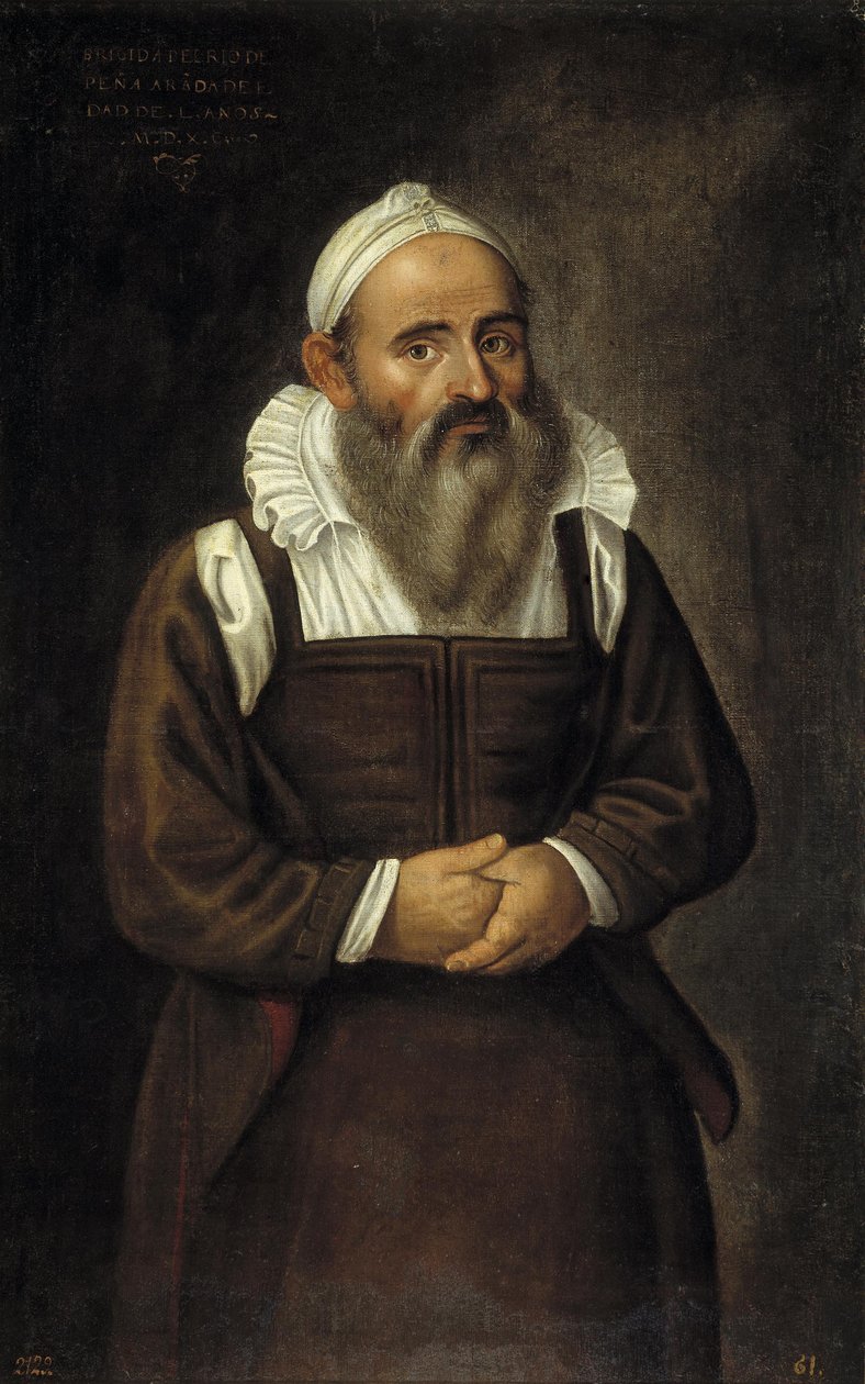 Brígida del Río, den skæggede dame fra Peñaranda af Juan Sanchez Cotan
