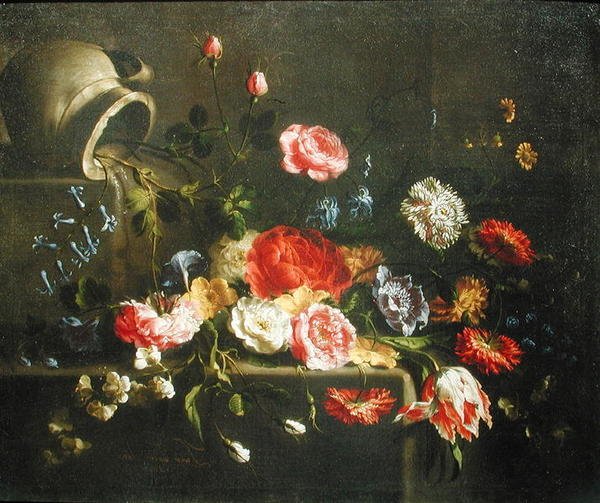 Blomster faldet fra en kande, 1665 af Juan de Arellano