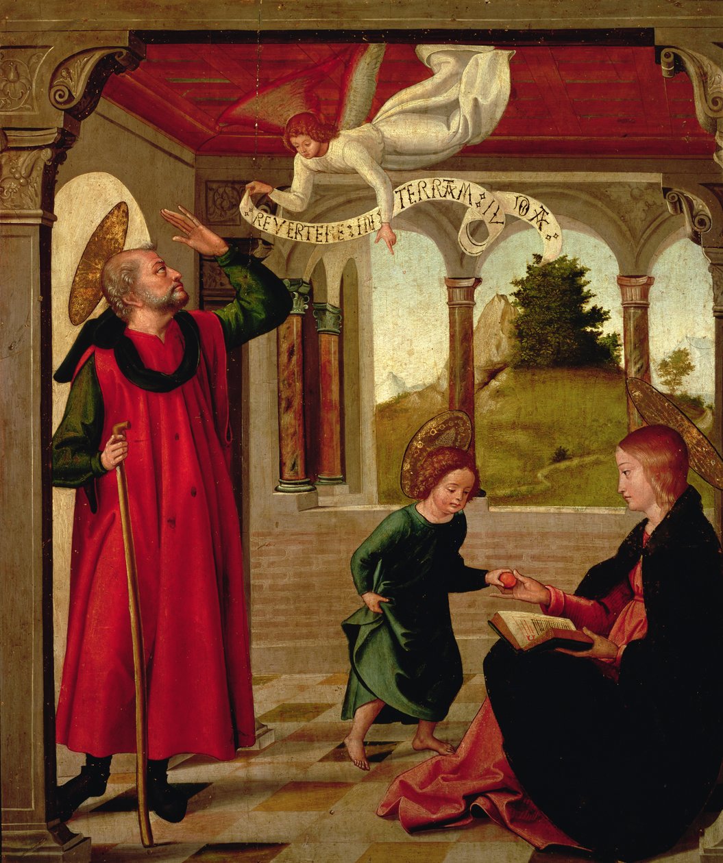 Den hellige familie, ca. 1535 af Juan de Borgoña