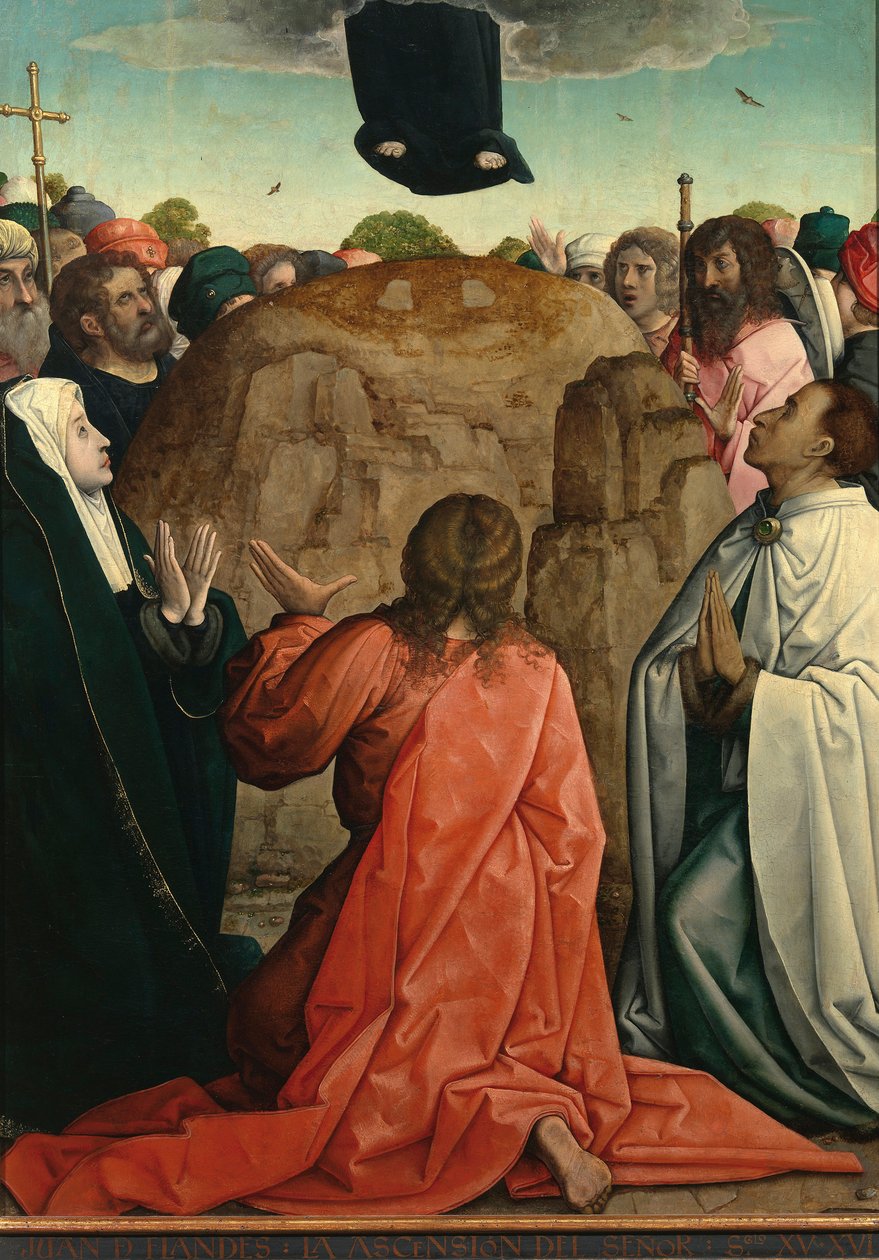 ""La Resurrection"" Maleri af Juan de Flandes (vers 1465-1519) 1514-1519 Dim 110x84 cm Museo del Prado, Madrid af Juan de Flandes