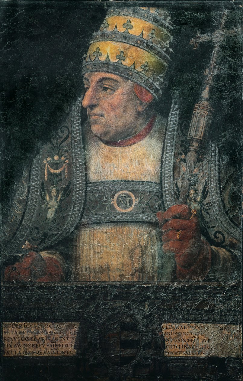 ALEXANDER VI (1431-1503) (maleri) af Juan de Juanes