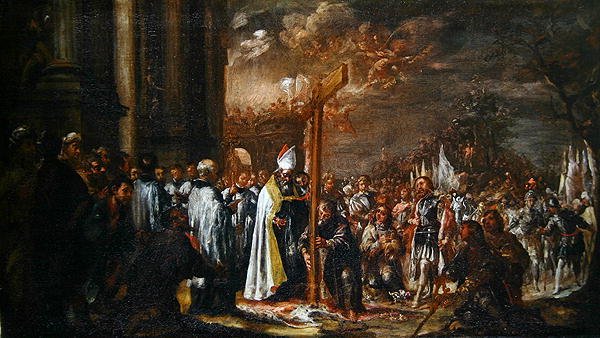 The Exaltation of the Cross (olie på lærred) af Juan de Valdes Leal