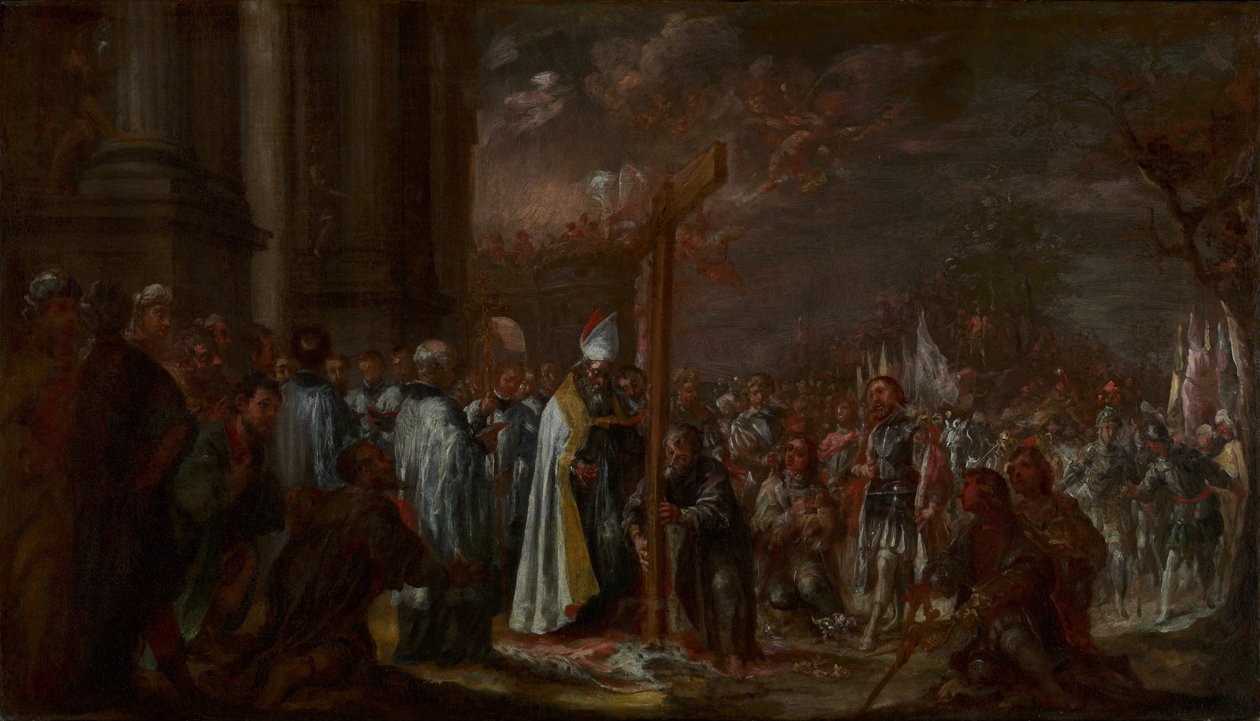Ophøjelsen af korset af Juan de Valdes Leal