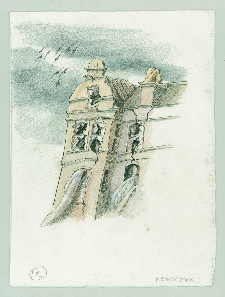 Tysk flådebombardement af Scarborough, North Yorkshire, 1914 2014. af Judith Dobie