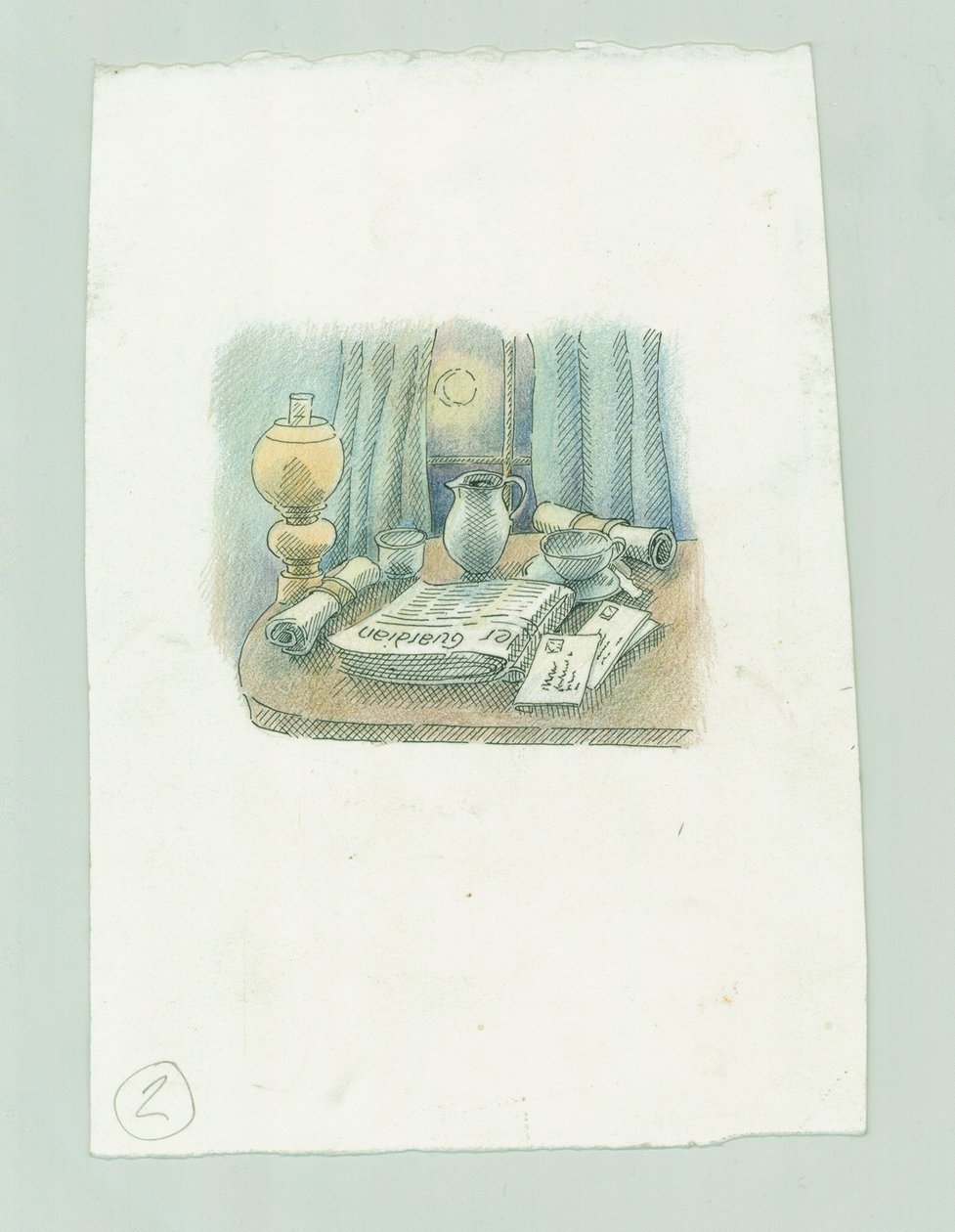 Tysk flådebombardement af Scarborough, North Yorkshire, 1914 2014. af Judith Dobie