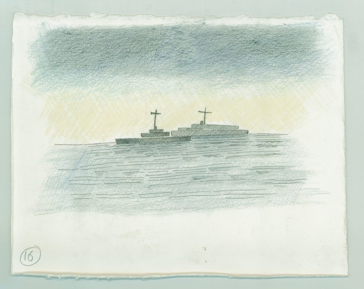 Tysk flådebombardement af Scarborough, North Yorkshire, 1914 2014. af Judith Dobie