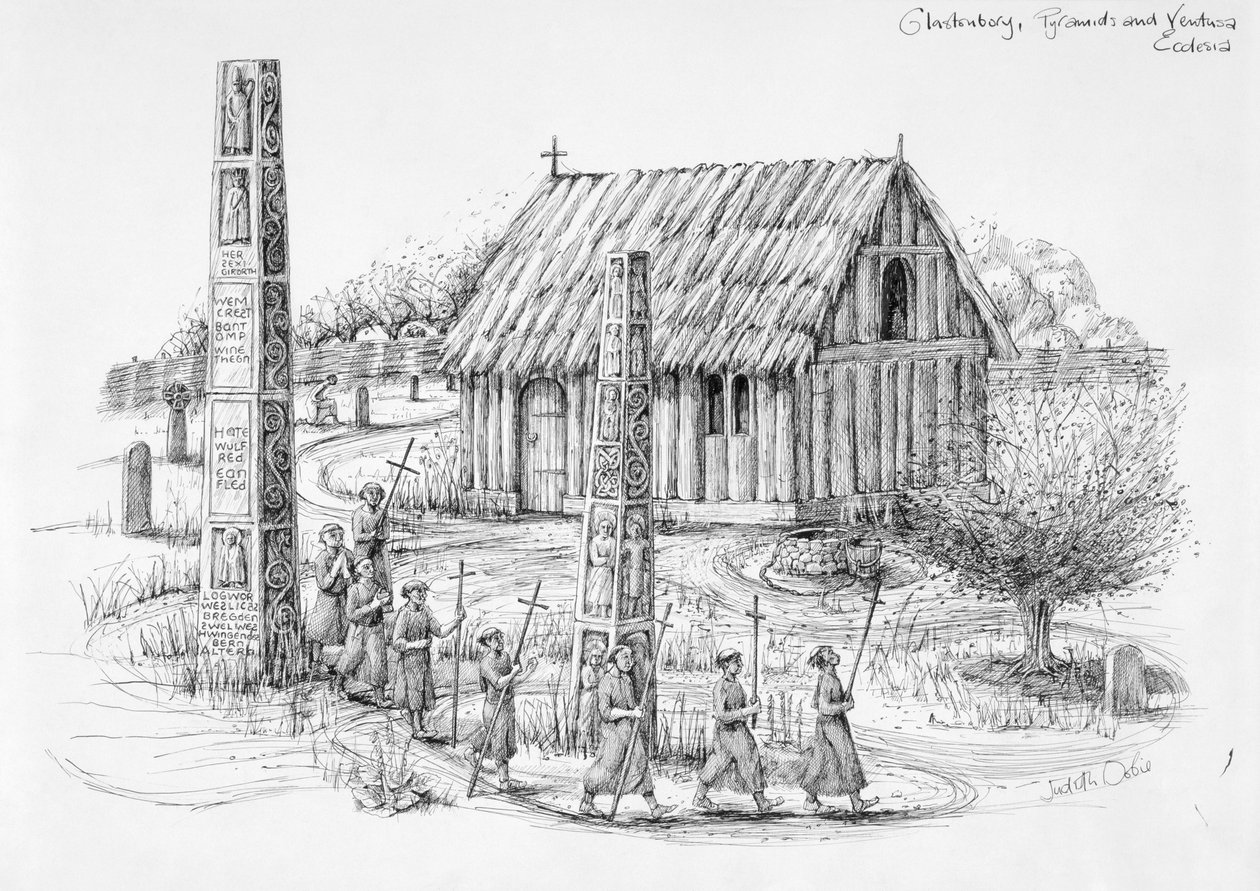 Glastonbury, 7. århundrede, 1990-2010 af Judith Dobie