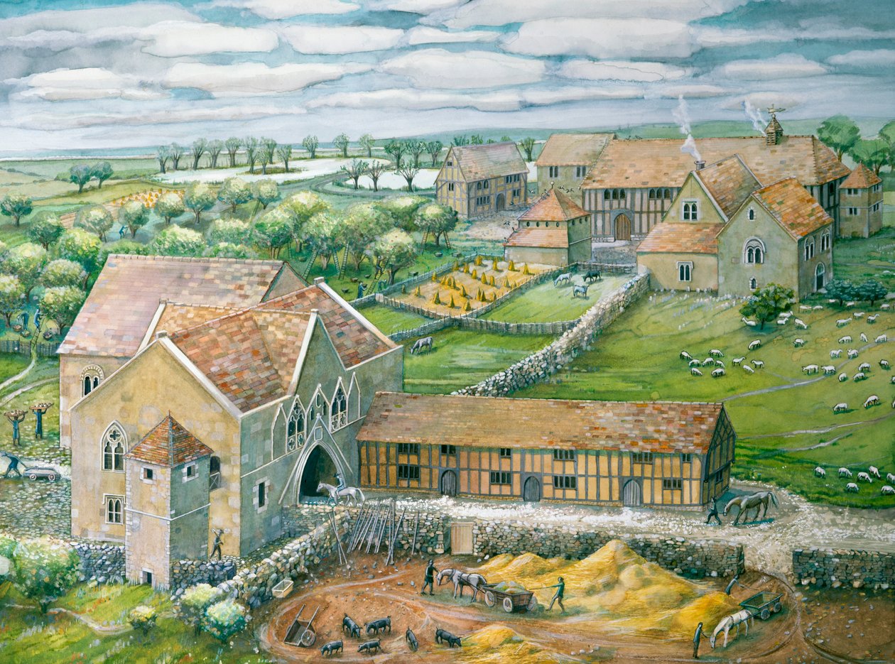 Thornholme Priory, Humberside, 2006 af Judith Dobie