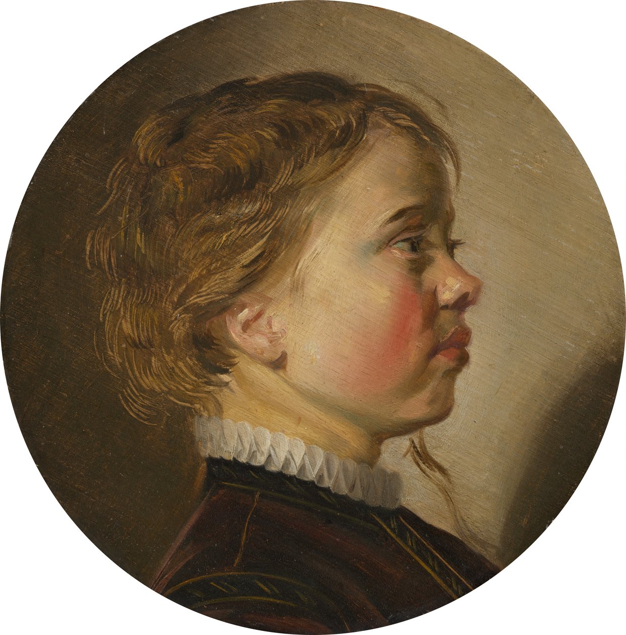 Ung dreng i profil, ca. 1630. af Judith Leyster