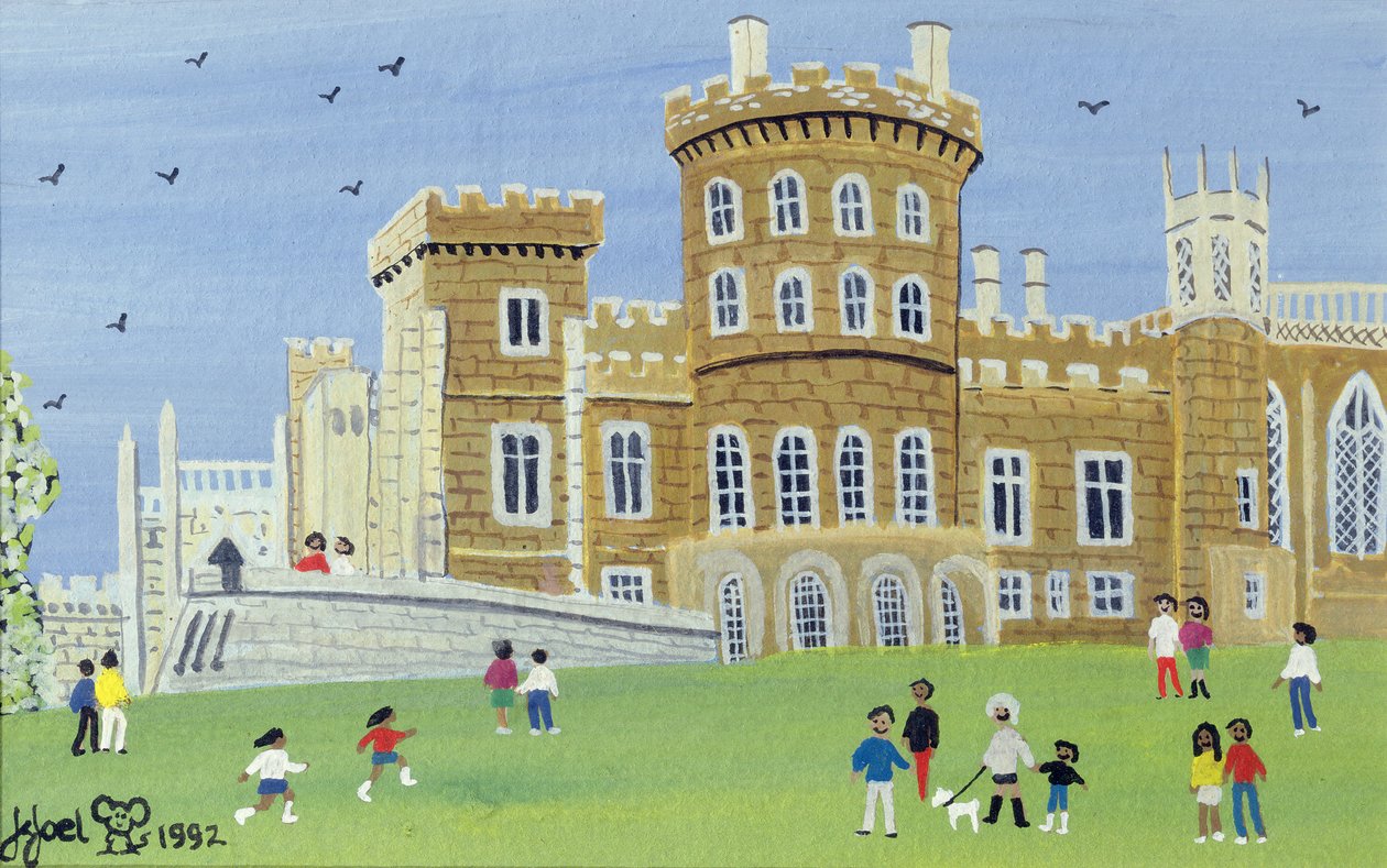 Belvoir Castle, 1992 af Judy Joel