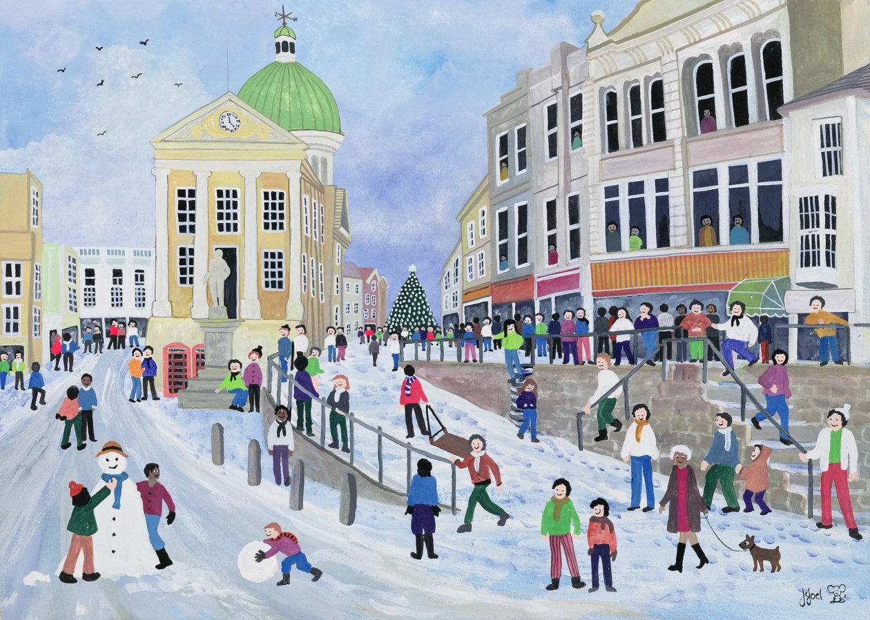 Market Jew Street, Penzance af Judy Joel