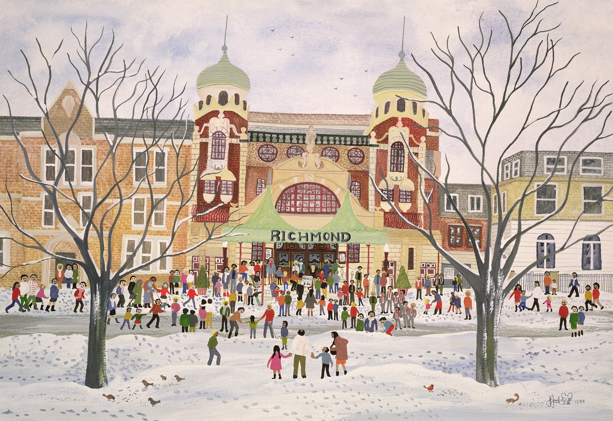 Richmond Theatre, Surrey, 1988 af Judy Joel