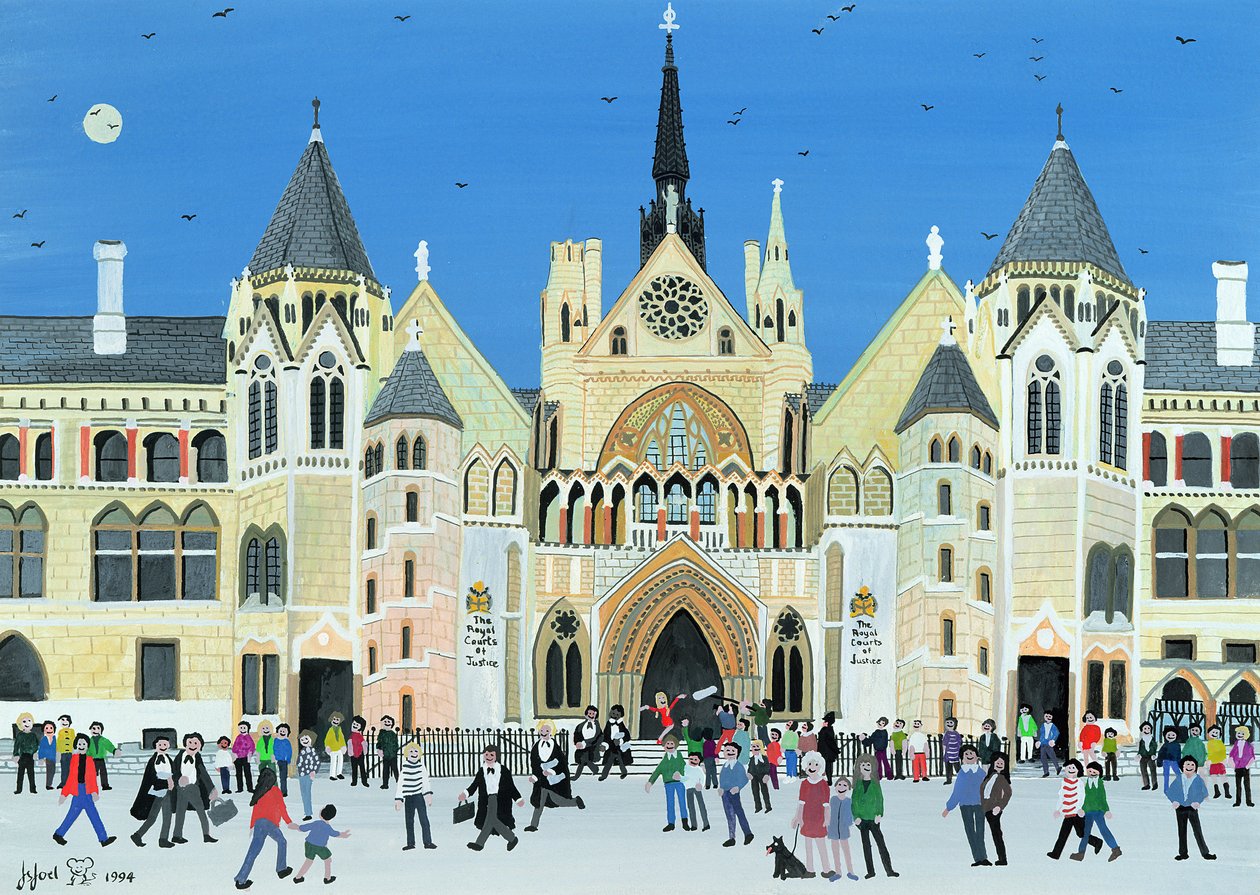 Royal Courts of Justice, London, 1994 af Judy Joel