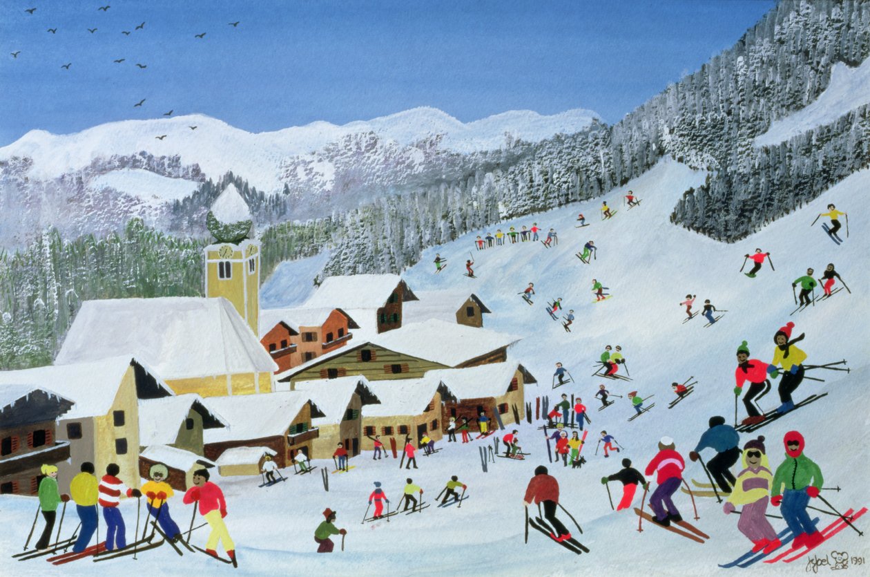 Ski Whizzz!, 1991 af Judy Joel