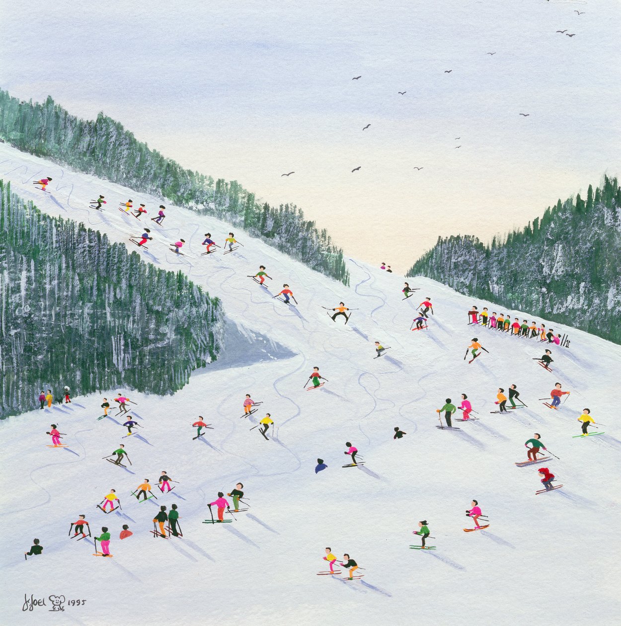 Ski-vening, 1995 af Judy Joel
