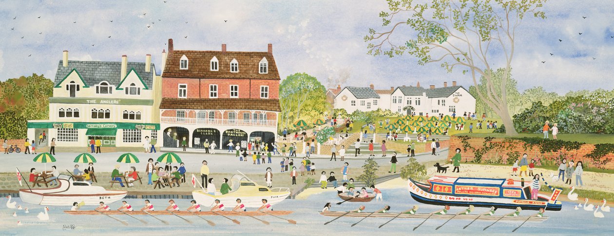 Slæbestien Walton-on-Thames af Judy Joel