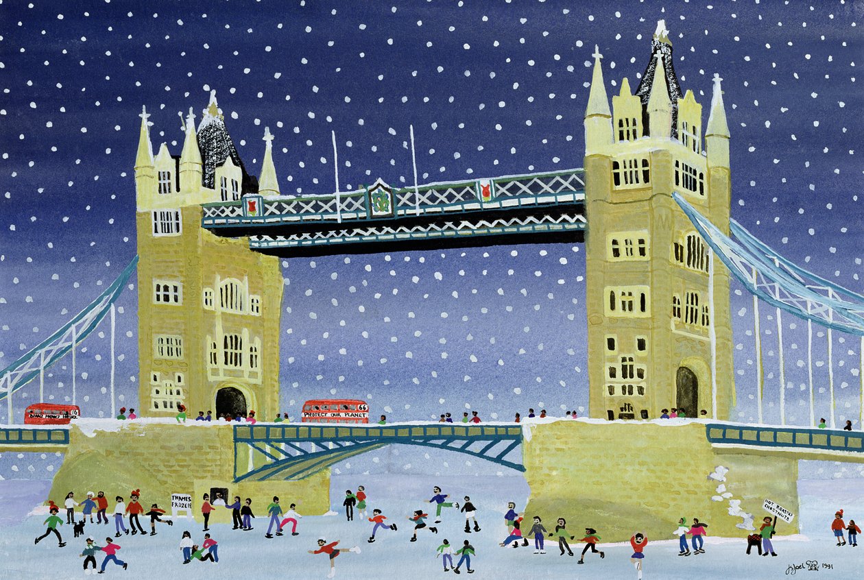 Tower Bridge: Skøjteløb på tynd is af Judy Joel