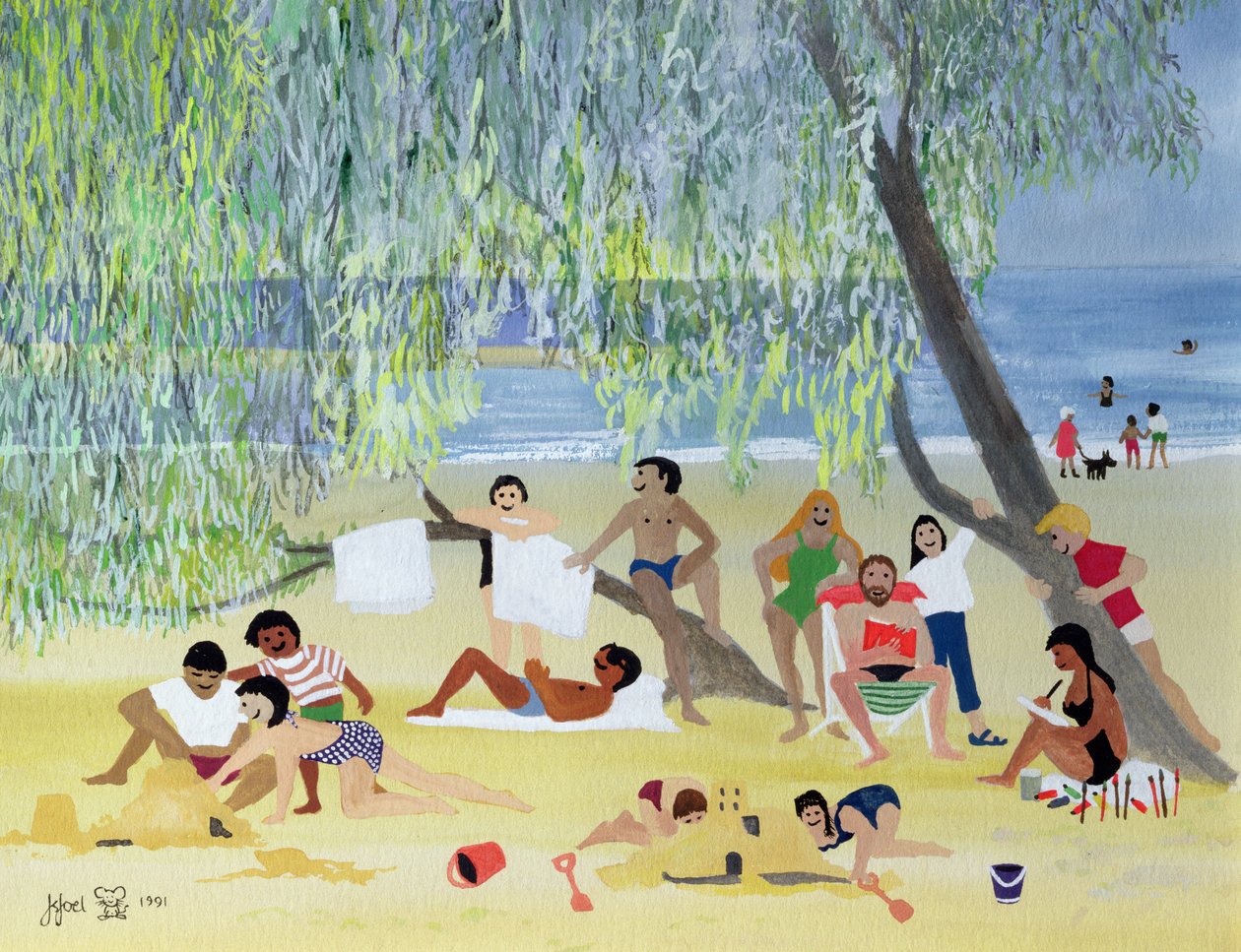 Under the Tree, or A Shady Place, 1991 af Judy Joel