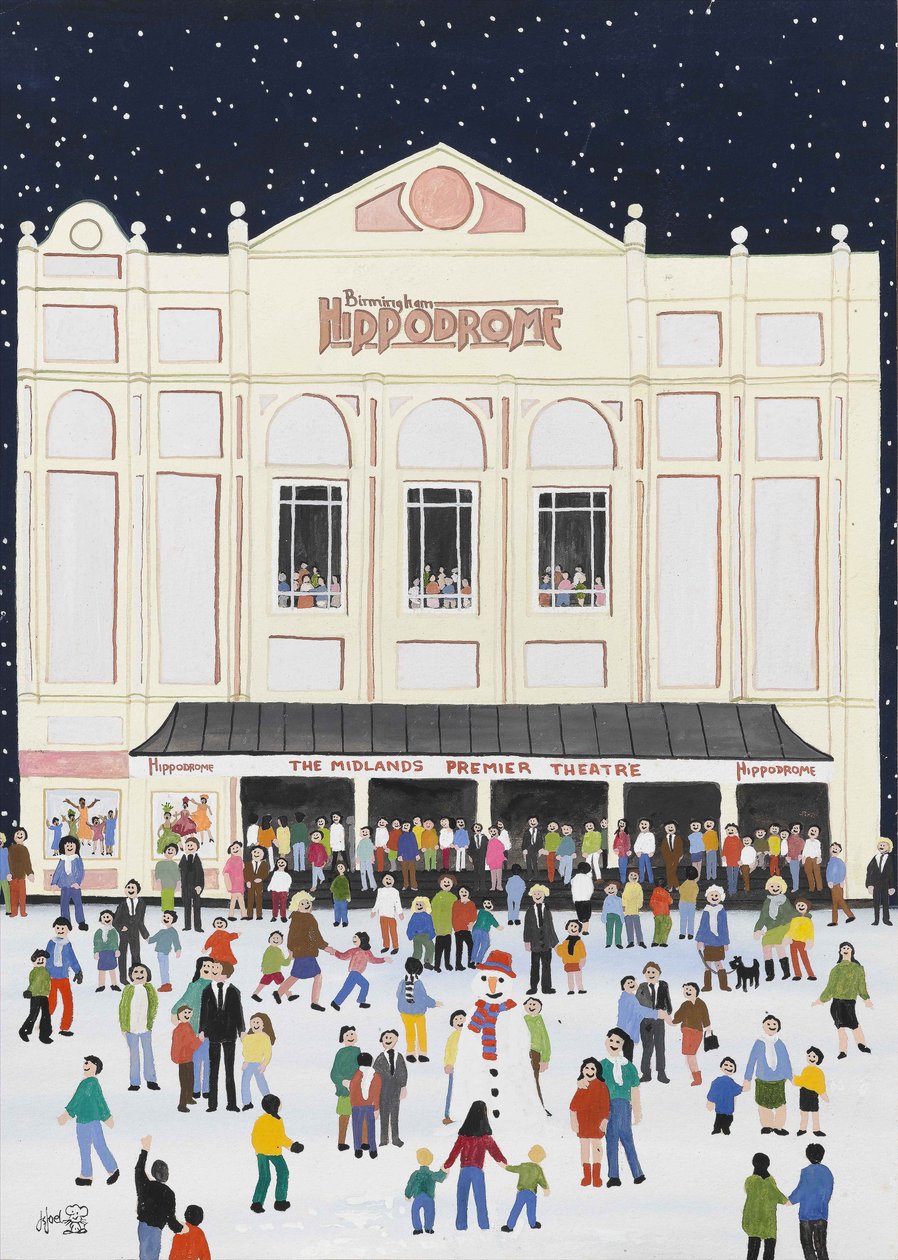 The Hippodrome, Birmingham, 2009 (Gouache på papir) af Judy Joel