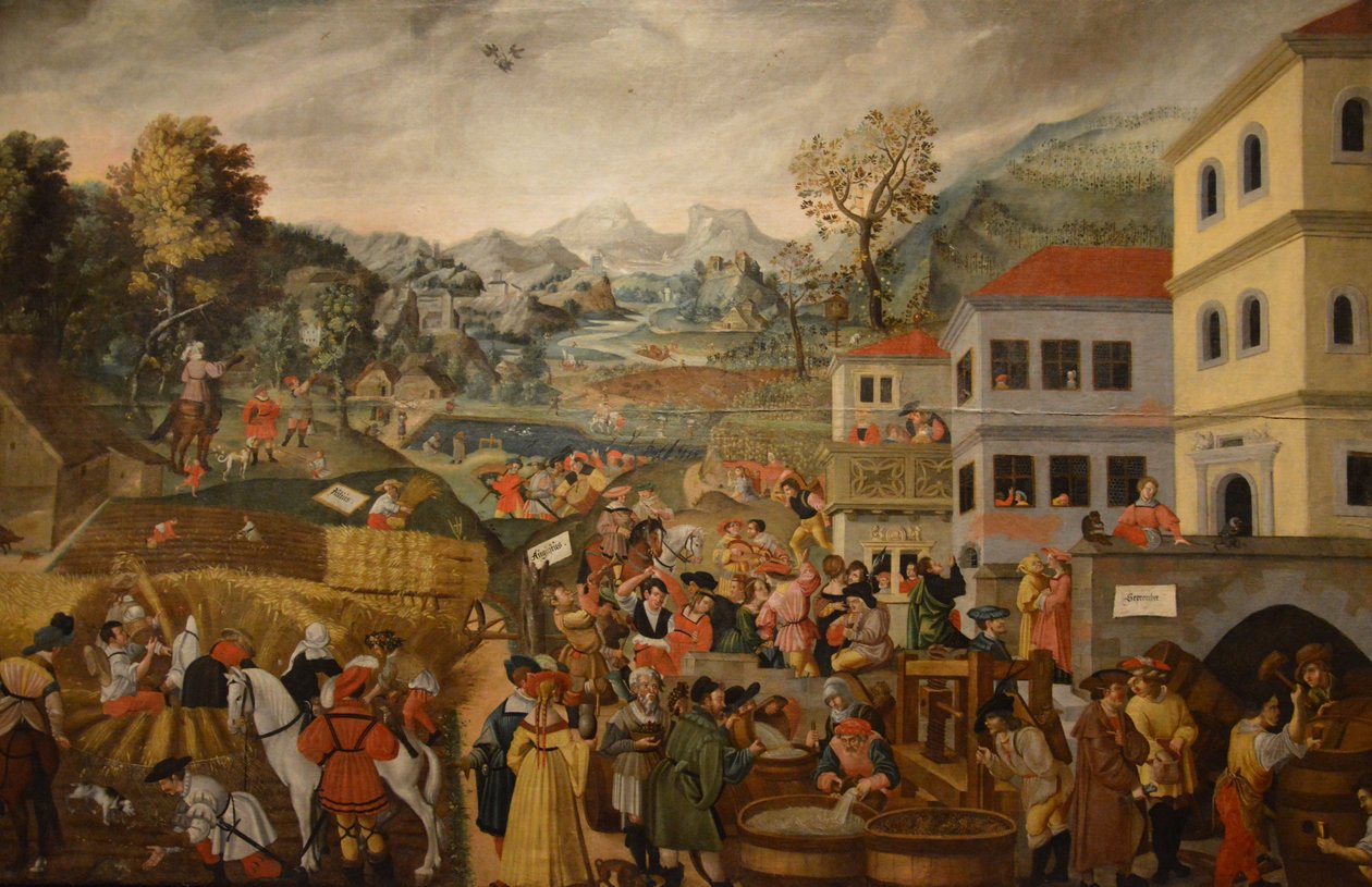 Jörg Breu - Augsburg - Efterår af Jörg Breu the Elder