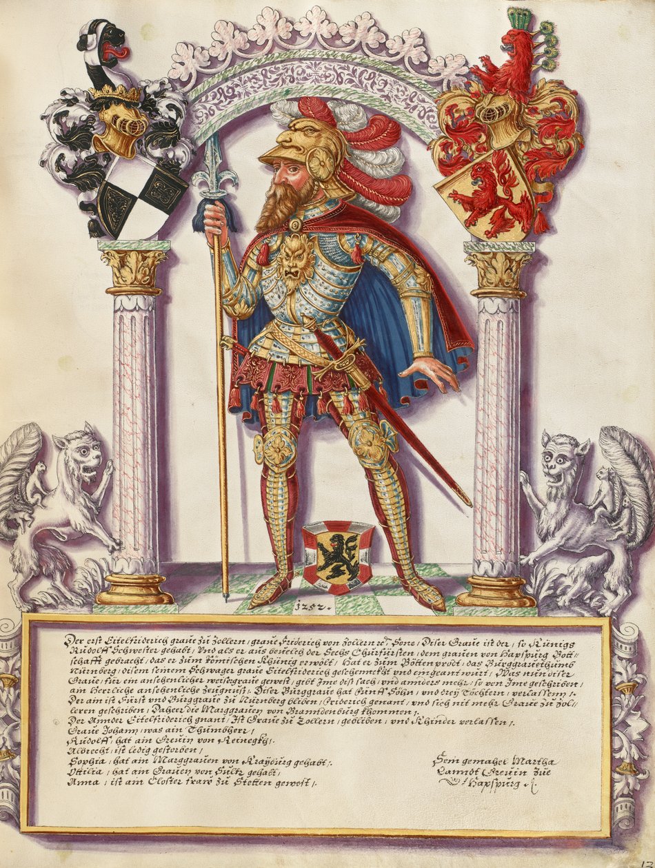 Eitelfriedrich I Hohenzollern af Jörg Ziegler