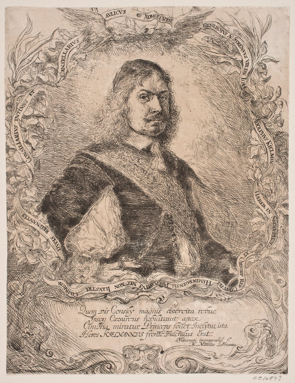 Johann Adolf von Kielmanseck af Jürgen Ovens